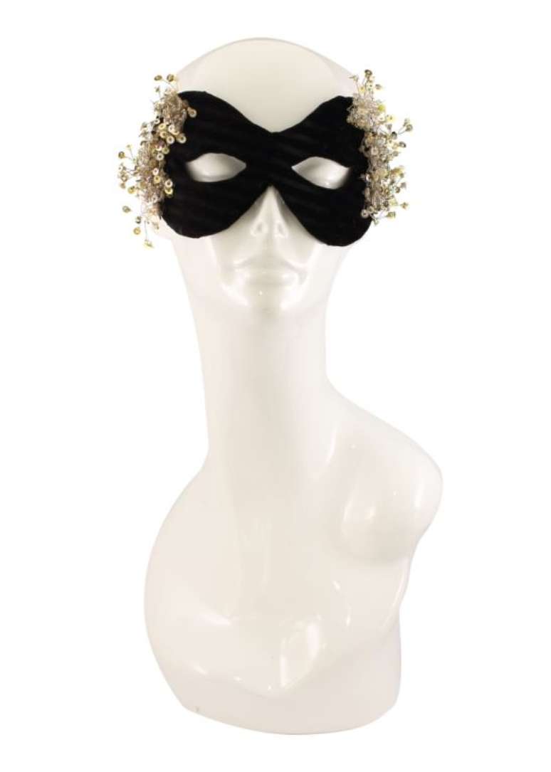 Máscara da coleção especial de Carnaval 2015 da Lool em parceria com a marca A Figurinista. Preço: R$ 398. Informações: (11) 3037-7244