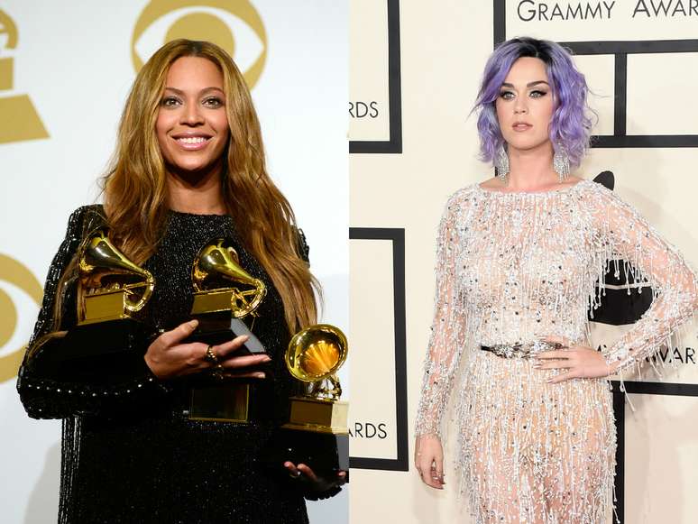 Beyonc&eacute; e Katy Perry viraram assunto ap&oacute;s o Grammy 