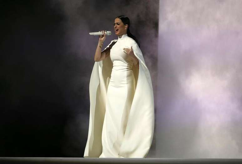 <p>Katy Perry canta "By The Grace of God" na cerimônia do Grammy em Los Angeles</p>