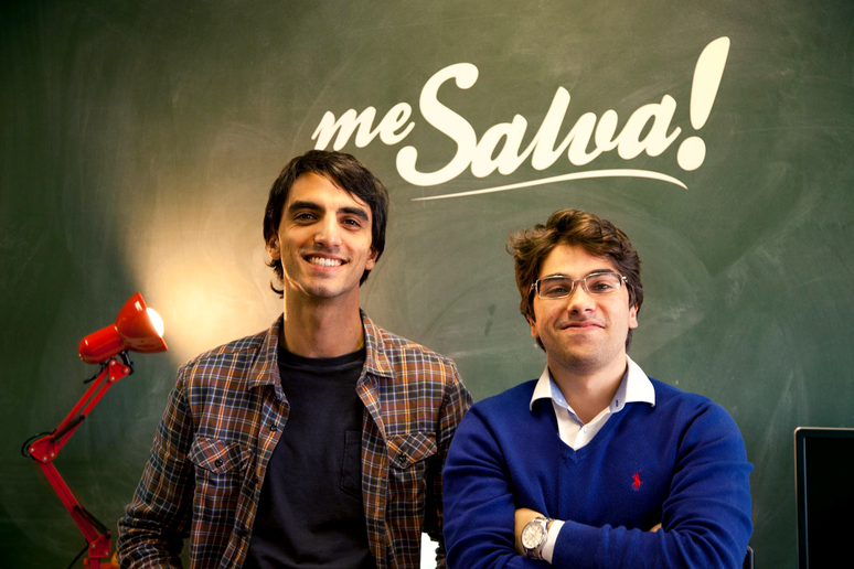 Miguel Andorffy e Guilherme Piccoli criaram o Me Salva - que oferece videoaulas com conte&uacute;dos que v&atilde;o do ensino m&eacute;dio ao curso superior em engenharia