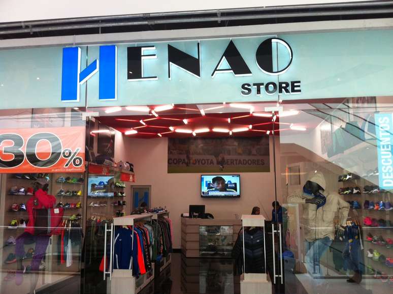 Muito frequentada por torcedores do Once Caldas, Henao Store fica em um shopping de Manizales