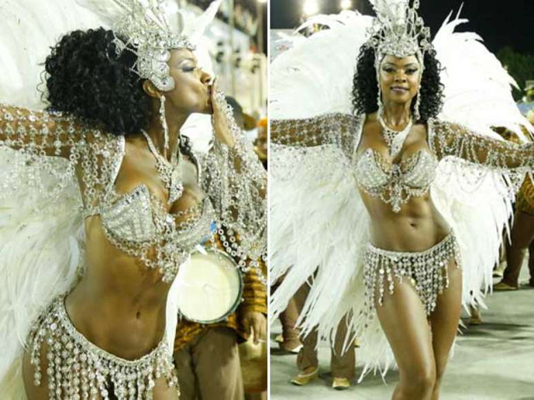 <p>Cris Vianna mostrou que está em forma para o Carnaval</p>