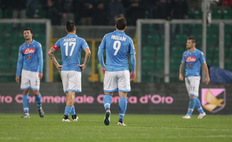 <p>Napoli lamenta mais uma derrota na temporada</p>