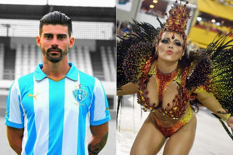 <p>Jogador do Paysandu Sport Club se derreteu pela Rainha do Salgueiro nas redes sociais</p>