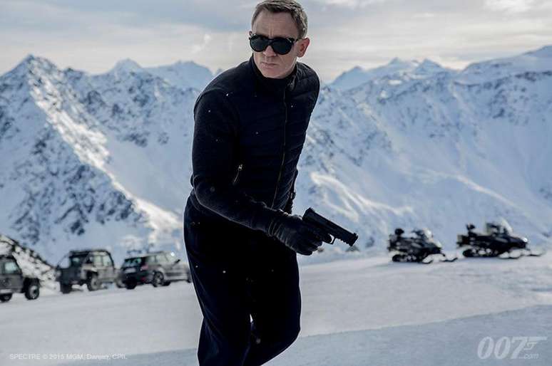 Cena do novo filme do 007, 'Spectre'