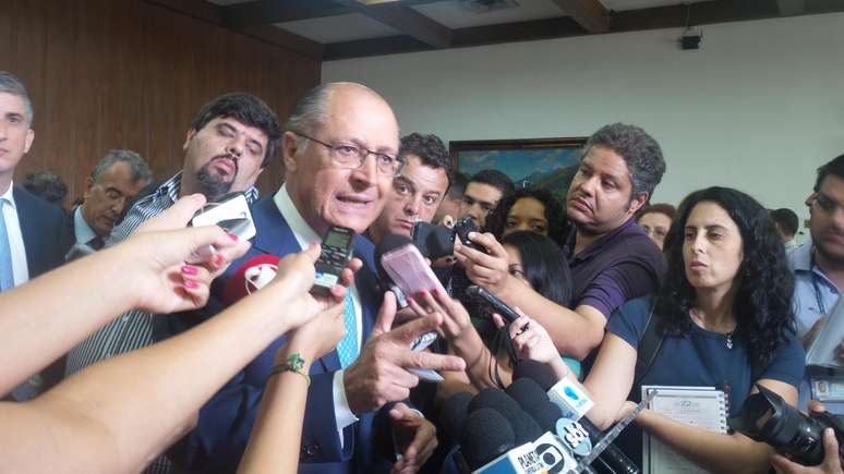 Em entrevista coletiva no Palácio dos Bandeirantes, Alckmin disse que as estações da Linha 4-Amarela do metrô deverão ser relicitadas