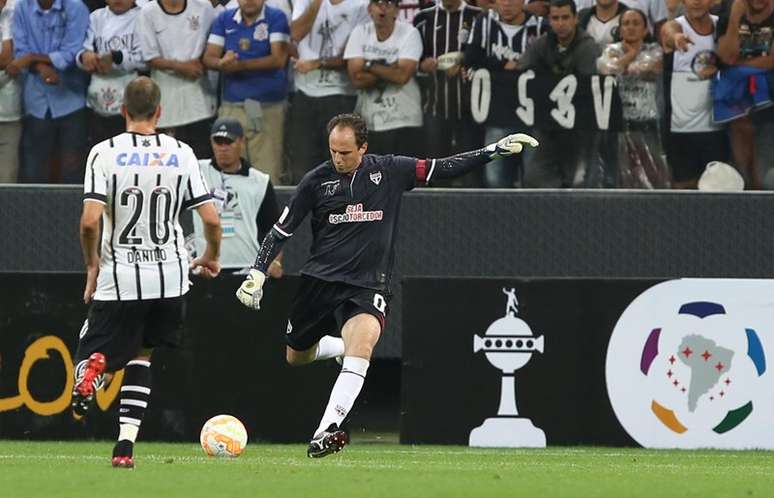 <p>Rogério Ceni disputa sua nona Libertadores na carreira</p>
