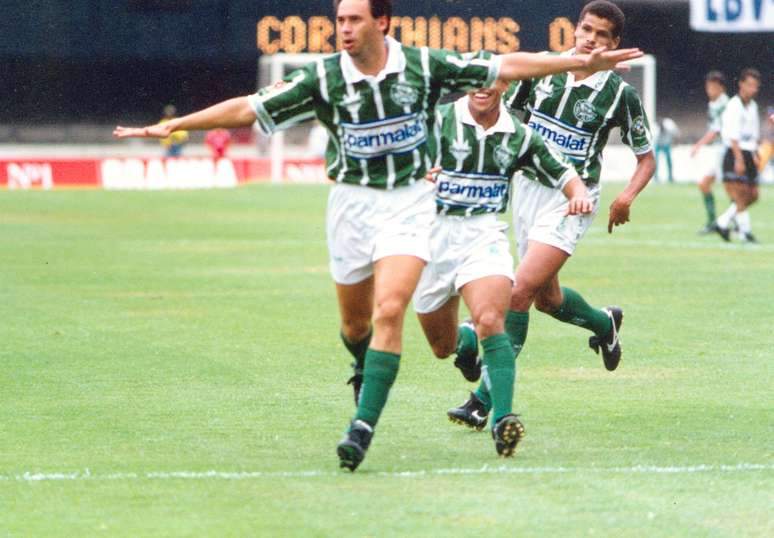 Evair marcou gol histórico contra o Corinthians em 1993