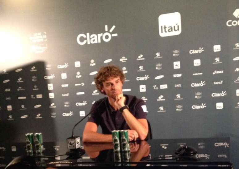 Gustavo Kuerten falou no Rio Open sobre o futuro do t&ecirc;nis no Brasil