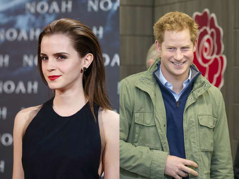 Emma Watson e príncipe Harry não estão namorando 