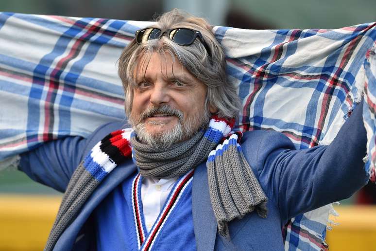 Massimo Ferrero é presidente da Sampdoria