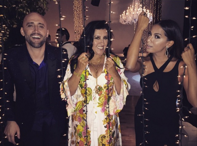 Paulo Gustavo, Regina Casé e Anitta se encontraram na festa