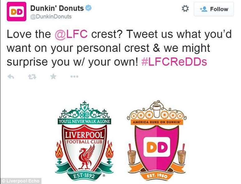 Torcedores do Liverpool não gostaram das modificações no escudo tradicional do clube
