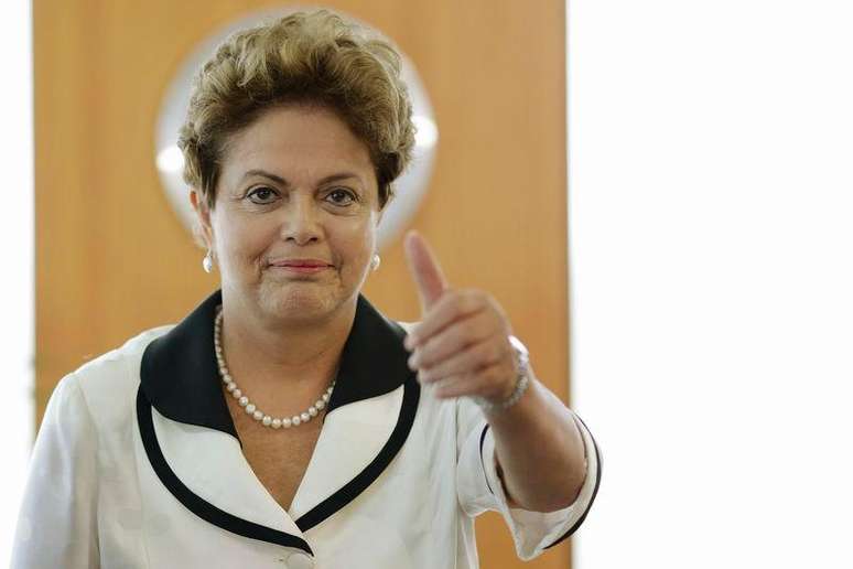 Presidente Dilma Rousseff, no Palácio do Planalto. 13/22015