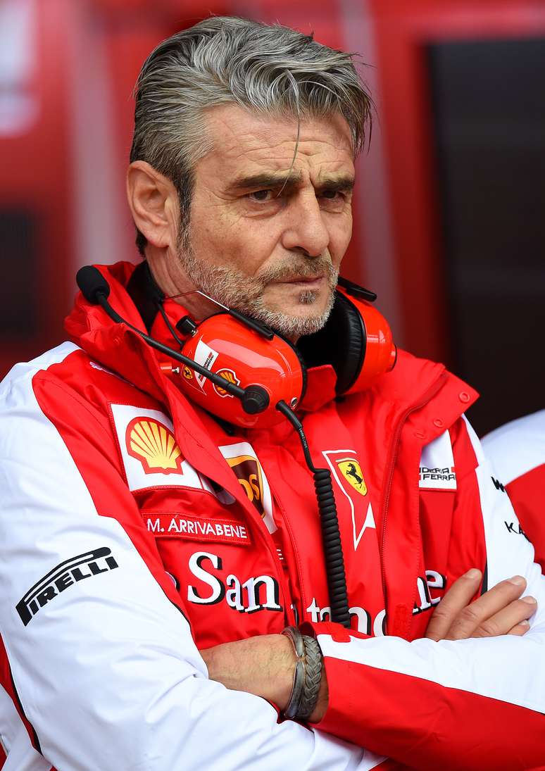 <p>Maurizio Arrivabene &eacute; diretor geral da Ferrari</p>