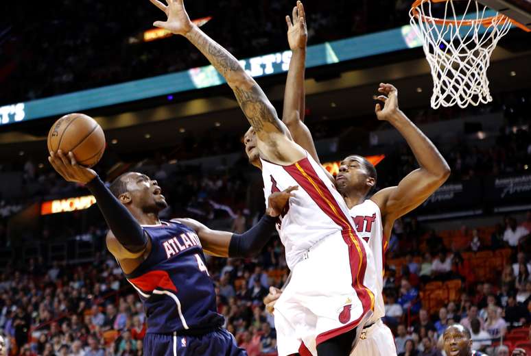 <p>Paul Millsap foi o grande destaque do Atlanta Hawks</p>