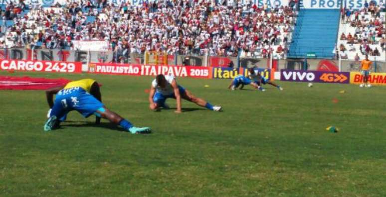 <p>Patrocínio do Porta dos Fundos no bumbum dos jogadores do Rio Claro fez sucesso no Twitter</p>