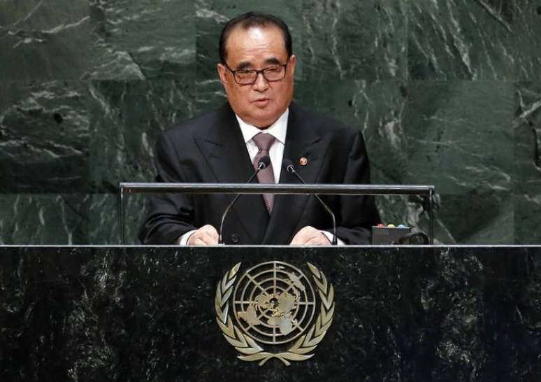 Chanceler norte-coreano falou em Conferência ao Desarmamento, apoiada pela ONU, sobre possibilidades de guerra 