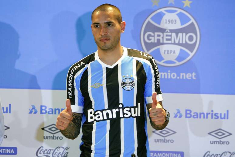Braian Rodr&iacute;guez &eacute; esperan&ccedil;a de gols do Gr&ecirc;mio 