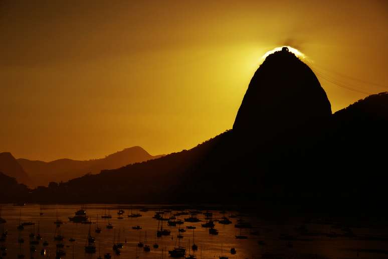 <b>Rio de Janeiro</b> Nascer do sol no Pão de Açúcar