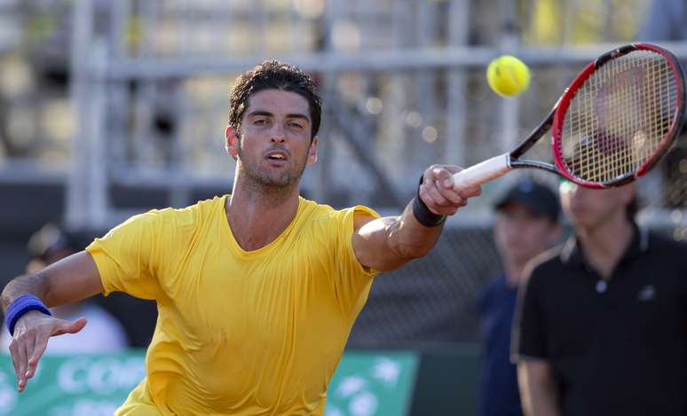 Bellucci foi dominado pelo adversário, e viu Argentina igualar