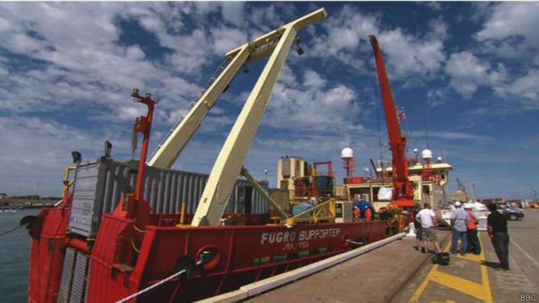 O Fugro Supporter enfrentou dois ciclones e ondas de 15m de altura no Oceano Índico