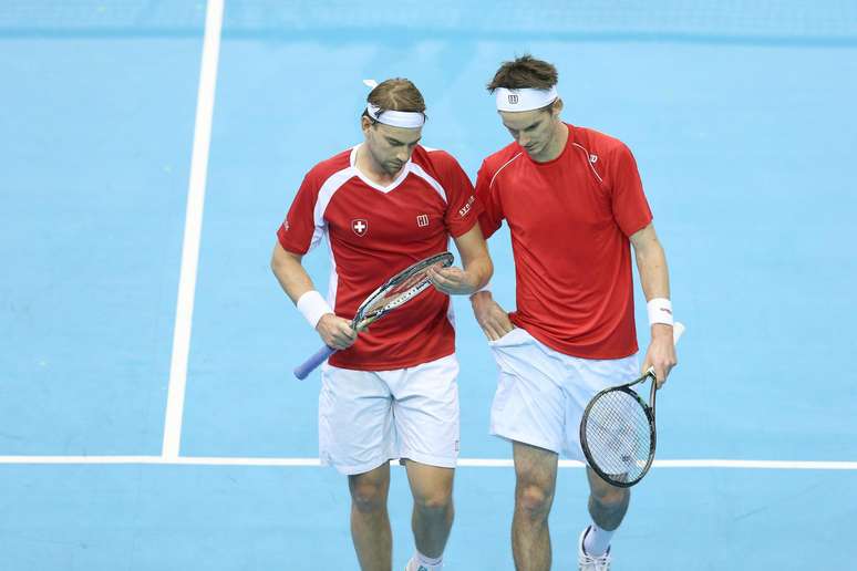 <p>Su&iacute;&ccedil;a pega B&eacute;lgica sem Federer e Wawrinka</p>