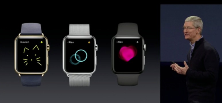 Tim Cook apresentou o Apple Watch - versão para o mercado - em março deste ano