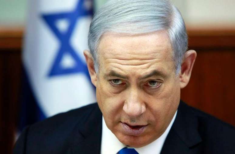 Premiê de Israel, Benjamin Netanyahu. 08/03/2015