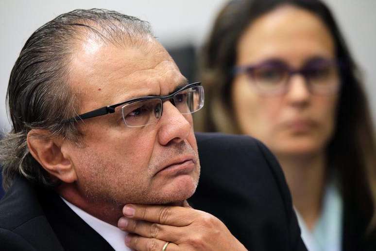 Ex-gerente da Petrobras Pedro Barusco na CPI em Brasília, em 10 de março