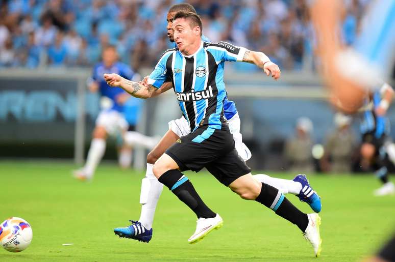 Uruguaio não completou 90 minutos com a camisa gremista