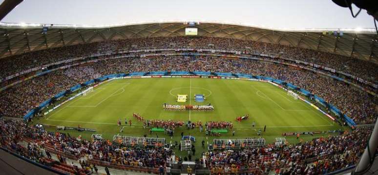 Arena Amazônia, em Manaus, em foto de arquivo.   14/06/2014