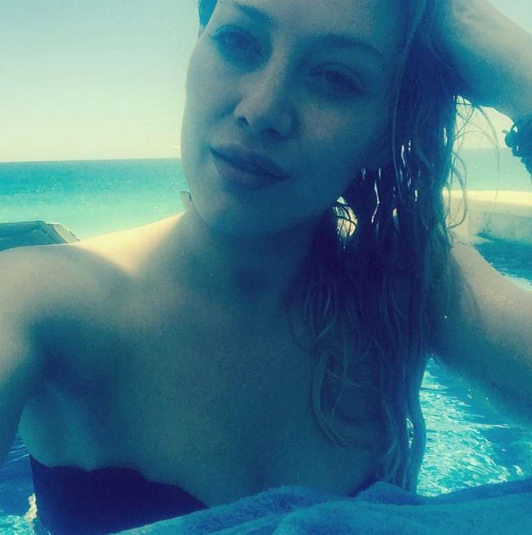 A atriz ficou famosa ao interpretar Lizzie McGuire, em programa da Disney no in&iacute;cio dos anos 2000