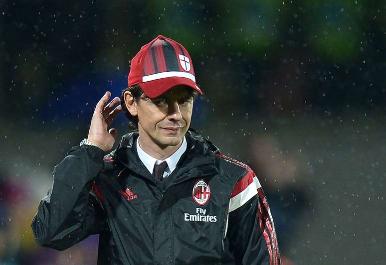 Filippo Inzaghi n&atilde;o foi bem como t&eacute;cnico do Milan