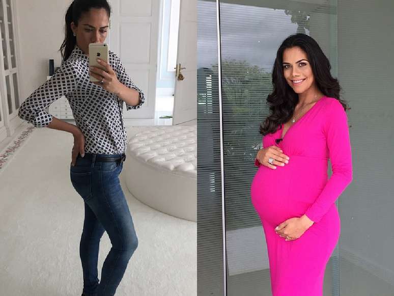 Dani Albuquerque conseguiu recuperar peso original após o parto