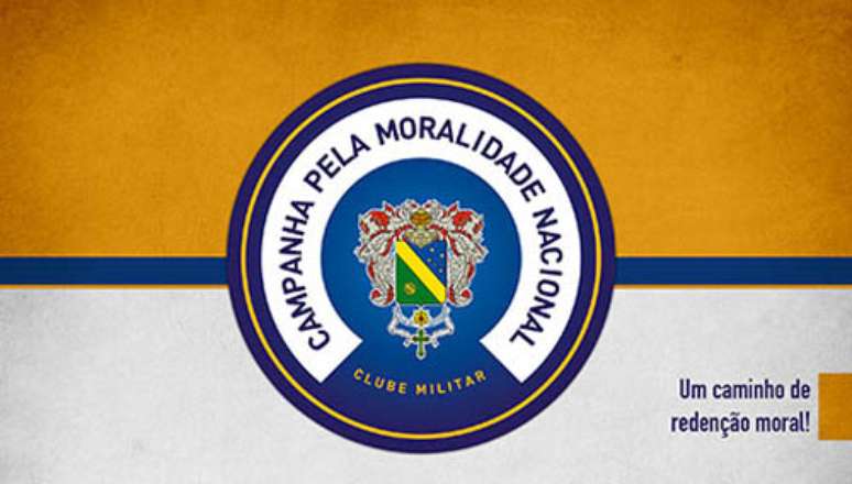 <p>Logo da campanha do Clube Militar</p>