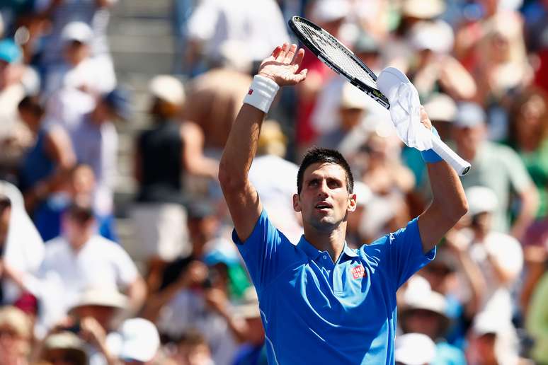 Djokovic vibra com vitória sobre Murray