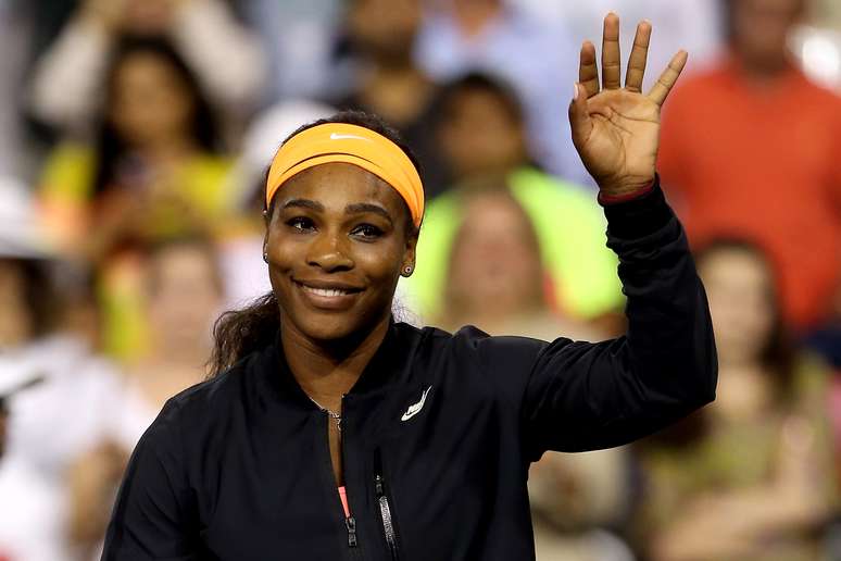 Serena Williams não conseguiu continuar em Indian Wells