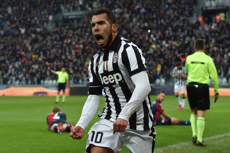 Tevez fez o gol da vitória da Juventus