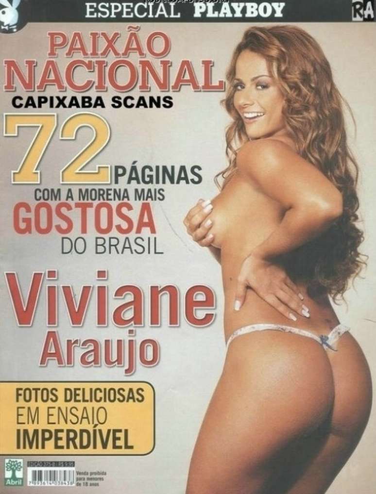 Viviane Araújo foi capa da Playboy de 2006