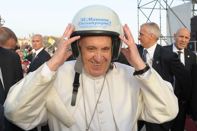 <p>O Papa convidou sem-tetos para visitar Capela Sistina</p>