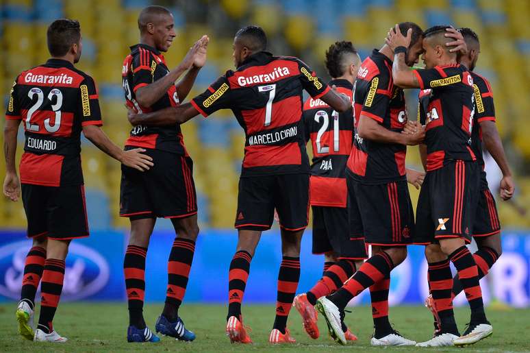 <p>Flamengo foi vitorioso nesta quarta-feira</p>