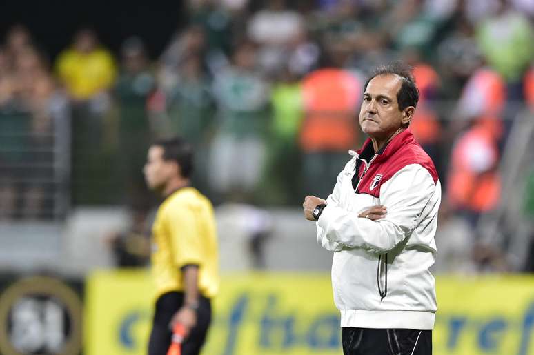Muricy não conseguiu fazer São Paulo reagir contra Palmeiras