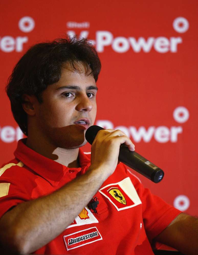 2003: Felipe Massa como piloto de testes da Ferrari