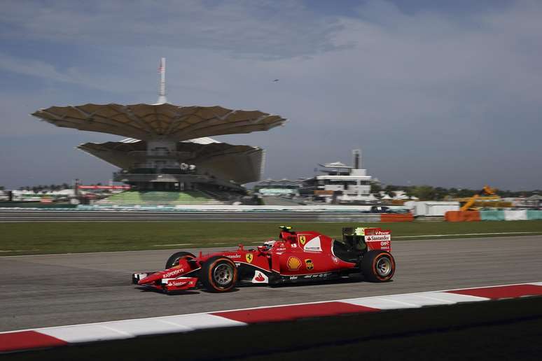 Ferrari mostrou força com Raikkonen