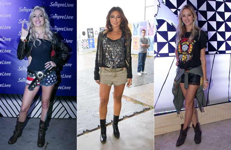 Clara Aguilar, Dani Suzuki e Gianne Albertoni