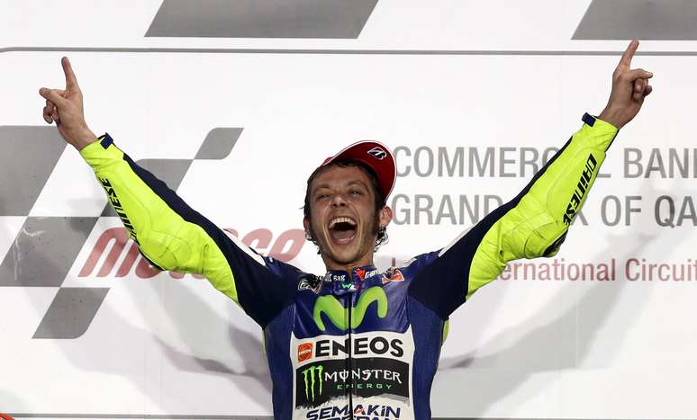 Valentino Rossi superou favoritos para vencer no Catar 
