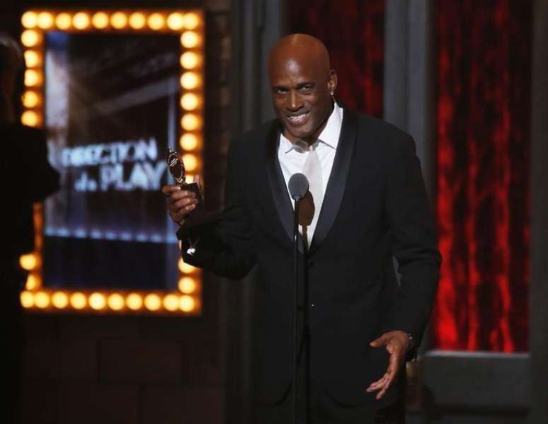 Diretor Kenny Leon durante premiação em Nova York. 08/06/2014