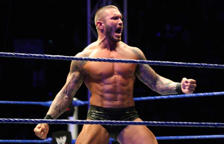<p>Randy Orton é um fenômeno: foi o campeão mais jovem da organização</p>