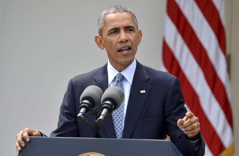 <p>Presidente Obama faz discurso sobre Irã na Casa Branca</p>